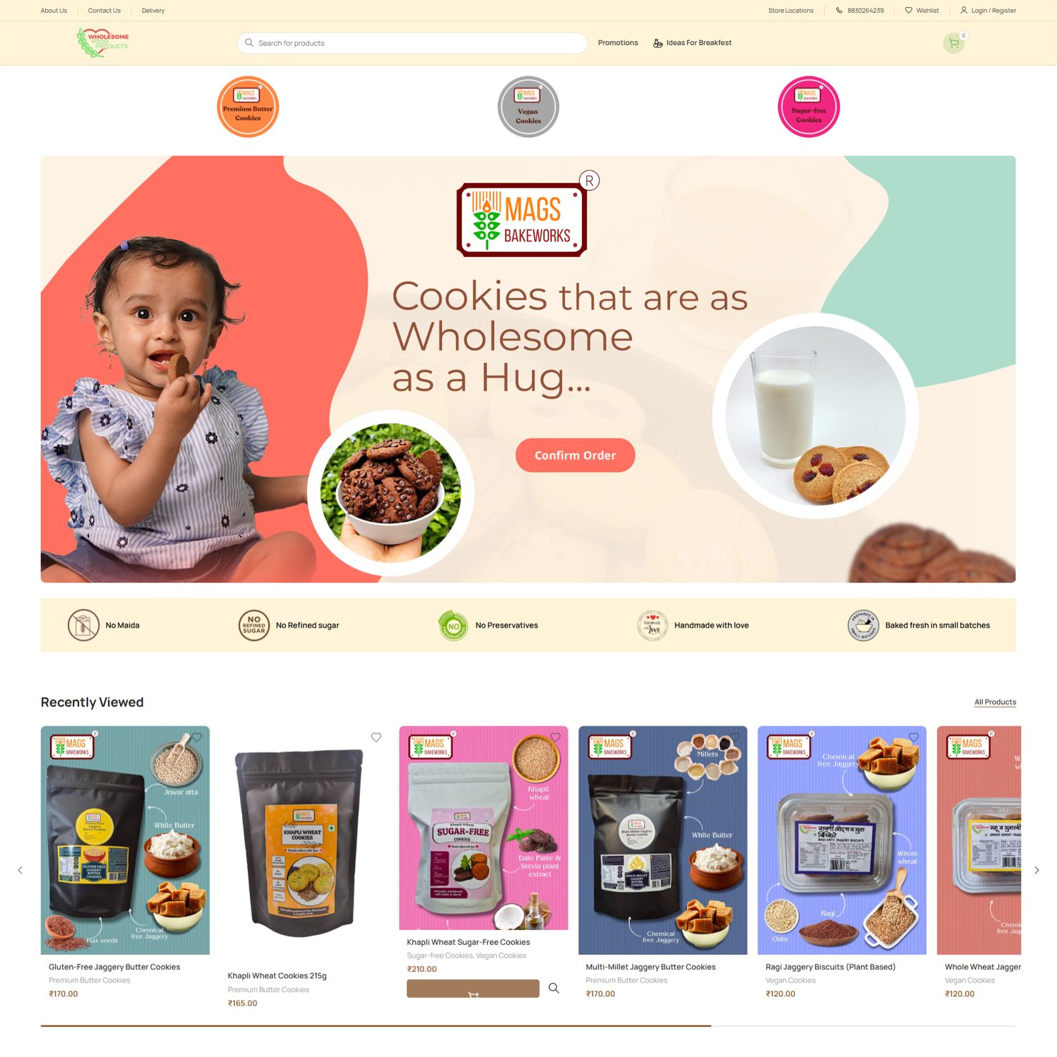 MAGS Bakeworks project by Zonovva Creative