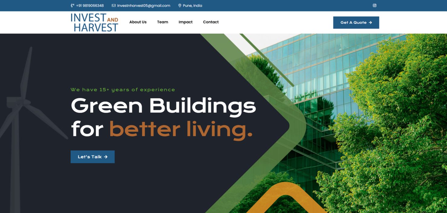 Invest & Harvest project by Zonovva Creative